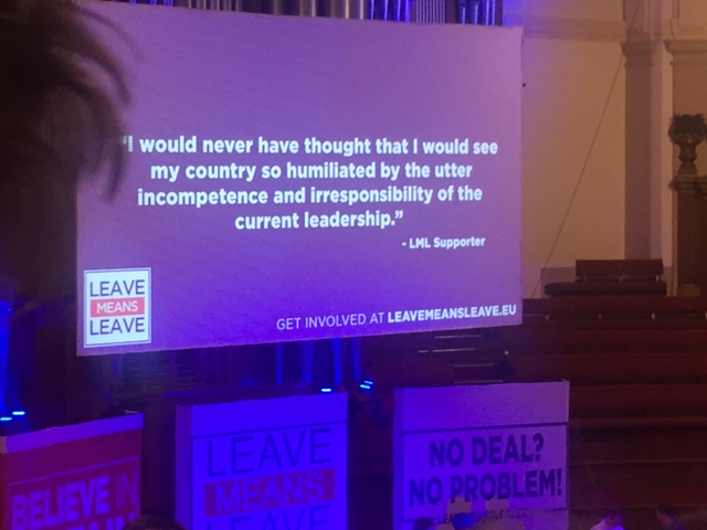 “Let’s Go WTO” – Report on the Leave Means Leave Rally