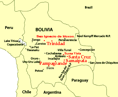 BOLIVIA, BROTHER ANDRE AND THE BURRO MACAWS (ARA RUBROGENYS) – Part 3