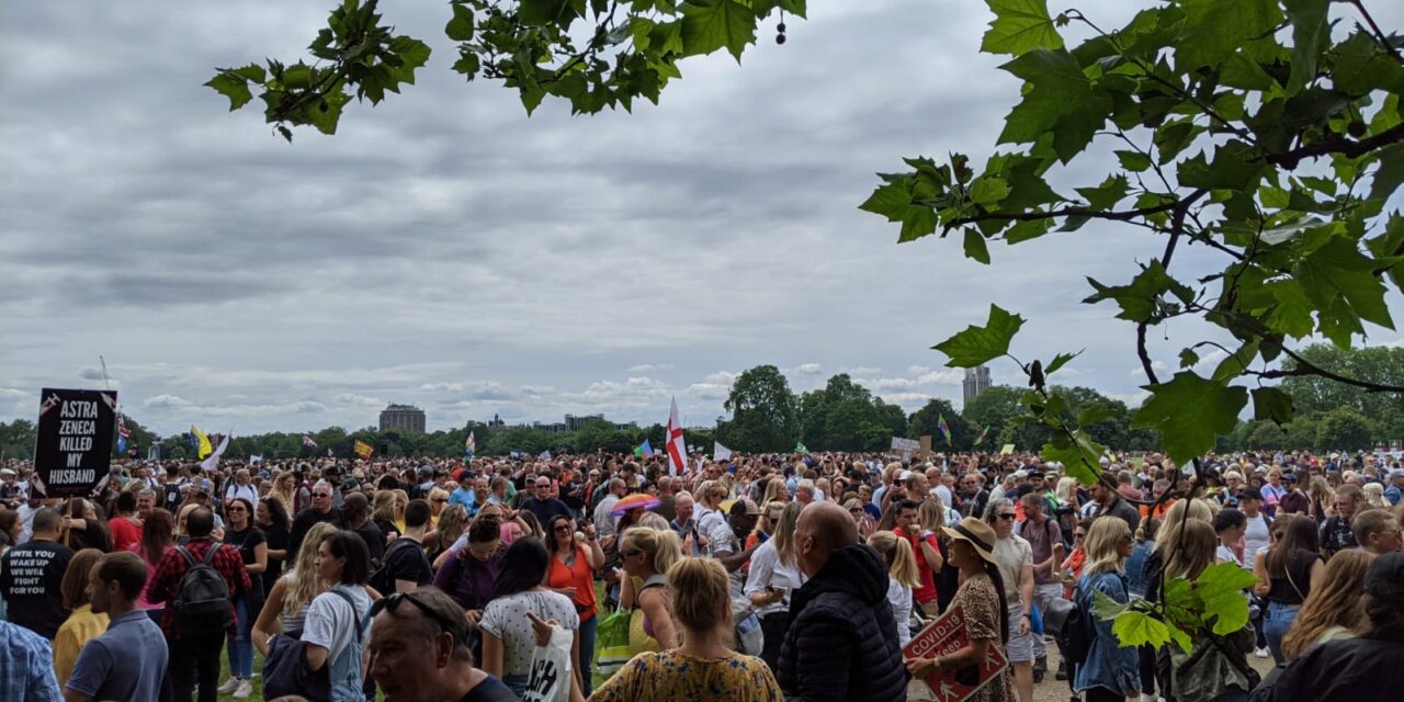Report from the Freedom March 26th June 2021